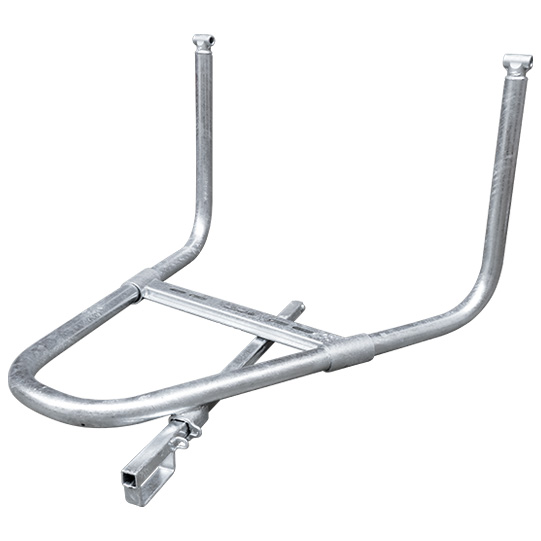 SUPPORT DE ROUE AVEC LEVIER TYP 89, ø 1080-1130 MM, ZINGUE AU FEU