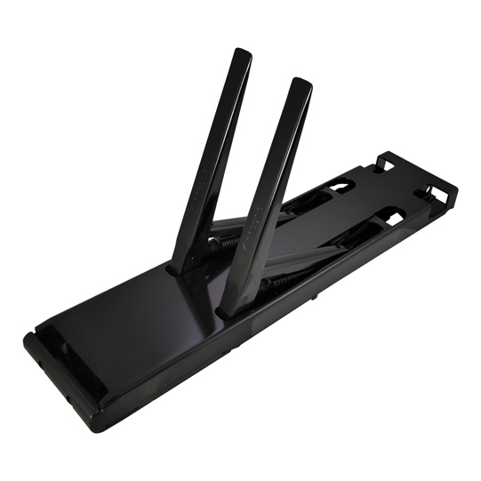MONTANT K20 ARRIERE GAUCHE L = 400 MM, ACIER RABATTABLE, A UNE FERMETURE GAUCHE ET DROITE