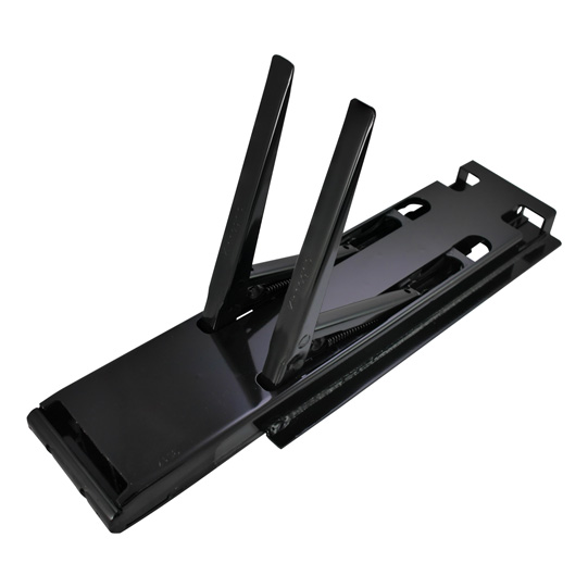 MONTANT K20 ARRIERE DROIT L= 400 MM, ACIER RABATTABLE, A UNE FERMETURE GAUCHE ET DROITE