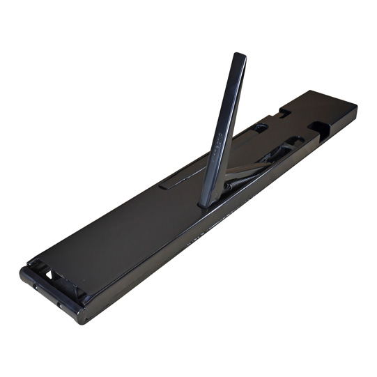 MONTANT ARRIERE K20, GAUCHE, L = 600 MM, _x000D_
ACIER, A UNE FERMETURE GAUCHE ET DROITE