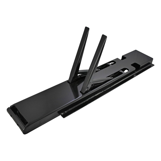 MONTANT ARRIERE K20, DROIT, L = 600 MM, ACIER A UNE FERMETURE GAUCHE ET DROITE