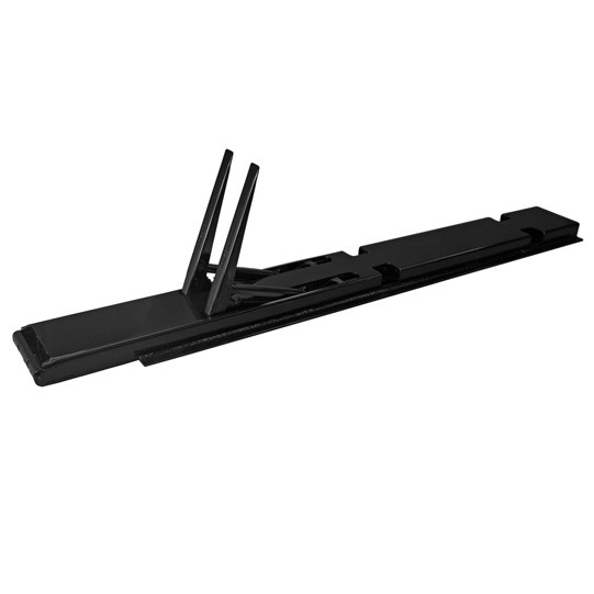 MONTANT ARRIERE K20, DROIT , L = 1000 MM, ACIER AVEC 4 FERMETURES