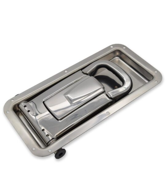 FERMETURE ENCASTREE INOX TYPE MRF 25,6 MM Ø 16 AVEC LOGO PWP