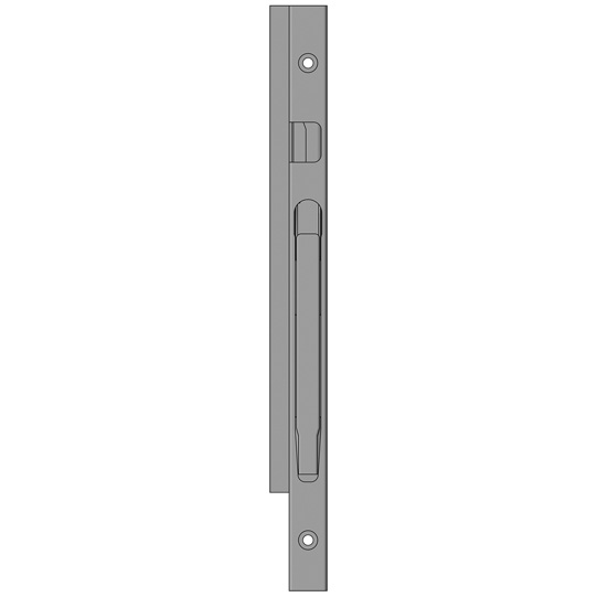 MONTANT K20 AVANT DROIT,  L = 500 MM, ACIER  A UNE FERMETURE