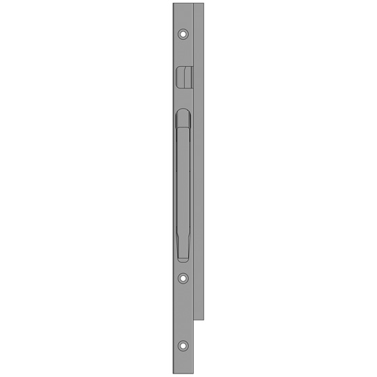 MONTANT AVANT K20, GAUCHE,  L= 600 MM, ACIER KTL, A 1 FERMETURE