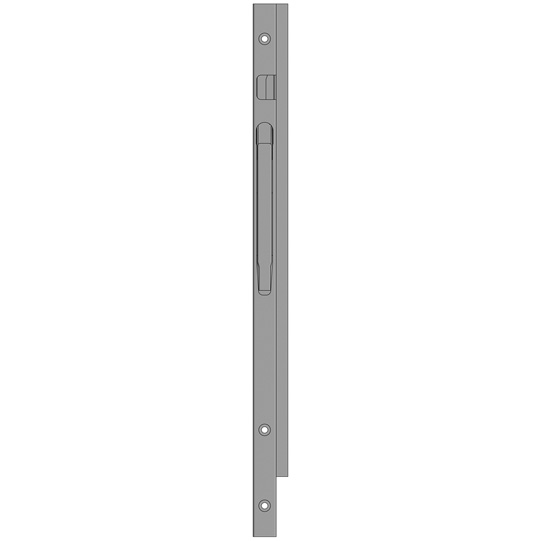 MONTANT AVANT K20 GAUCHE, L = 800 MM, ACIER A UNE FERMETURE