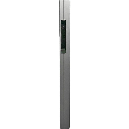 FERMETURE DE RIDELLE GAUCHE, ALU BRUT, L = 1015 MM