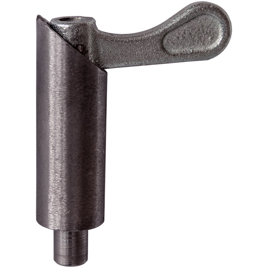 ARRET A RESSORT ZINGUE AVEC GRAISSEUR  SELON DIN 71412, Ø 8 MM