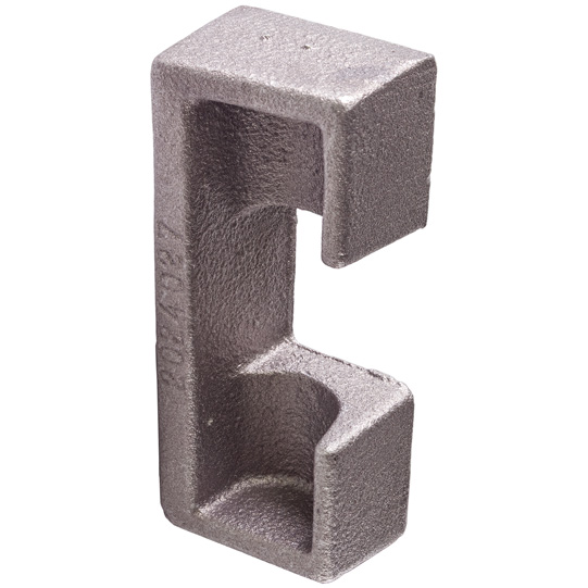 CONTRE-PIECE A SOUDER, BRUTE, POUR FERMETURE A EXCENTRIQUE