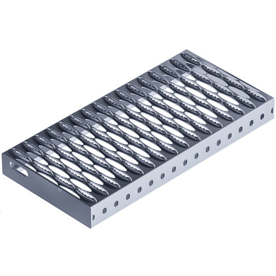 MARCHEPIED ALUMINIUM SANS CONSOLE, L=480 SIMPLE, RABATTABLE