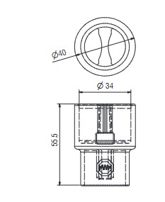 EMBOUT TENDEUR RAINURE AVEC FENÊTRE, INOX, POUR TUBE Ø 27 MM_x000D_
les pièces doivent être traitées sur toute la surface avec de l'huile anti-corrosion, type Biocirle