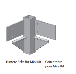 COIN ARRIERE POUR MINIKIT 19/30, ELOXE