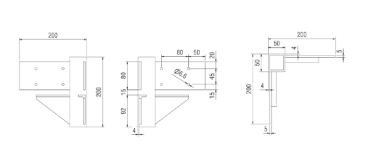 COIN ARRIERE POUR MINIKIT 19/30, ELOXE