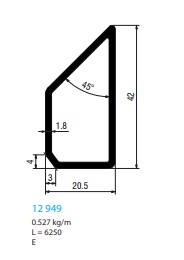 EMBOUT POUR PROFIL 12 939