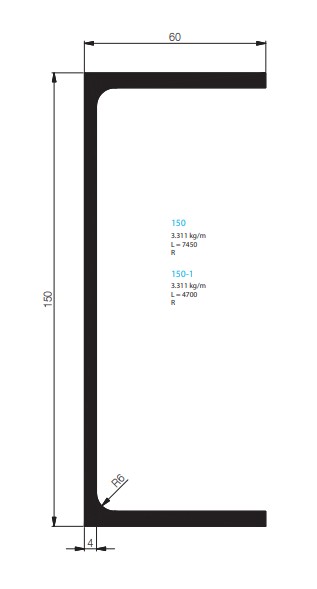 PROFIL U - 150