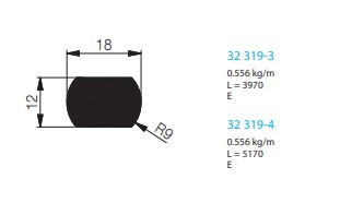 AXE 18/12 MM, POUR SEGMENTS