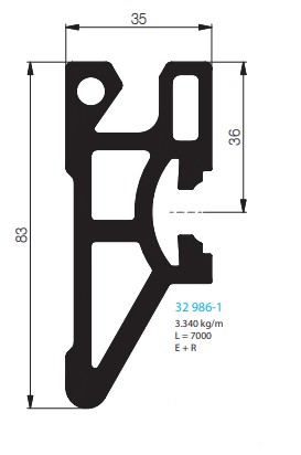 PROFIL DE PROTECTION DE BORDURE DE PONT RENFORCE