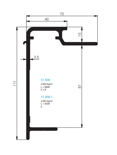 BORDURE DE PONT 15 MM (111)