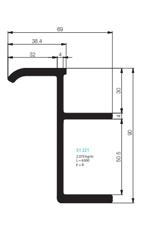 BORDURE POUR BASCULANT (90)