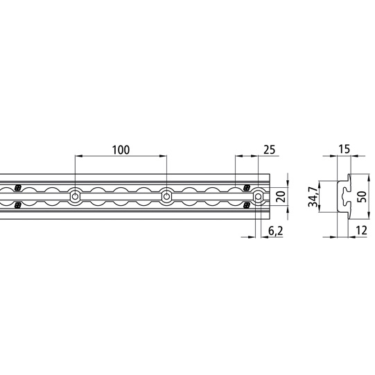 RAIL AÉRONAUTIQUE
5004, ALU,
