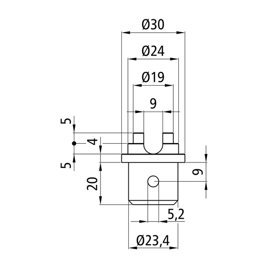 TENON COMBI Ø19/24