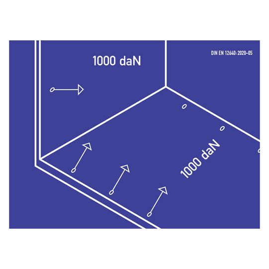 AUTOCOLLANT CERTIFIE 1000 DAN
